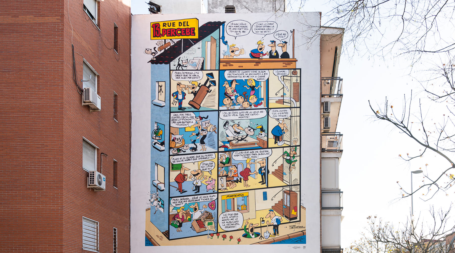 Emb Filmmakers distrito 11 comic 13 rue del percebe en edificio